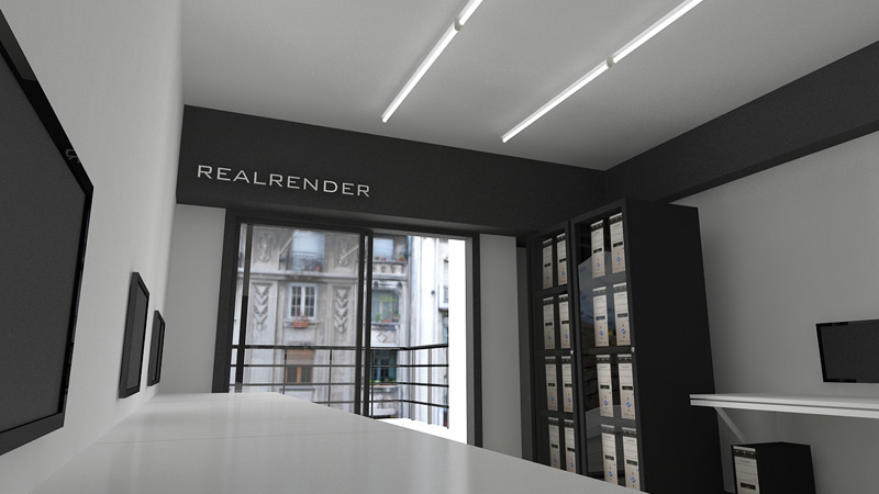 real render